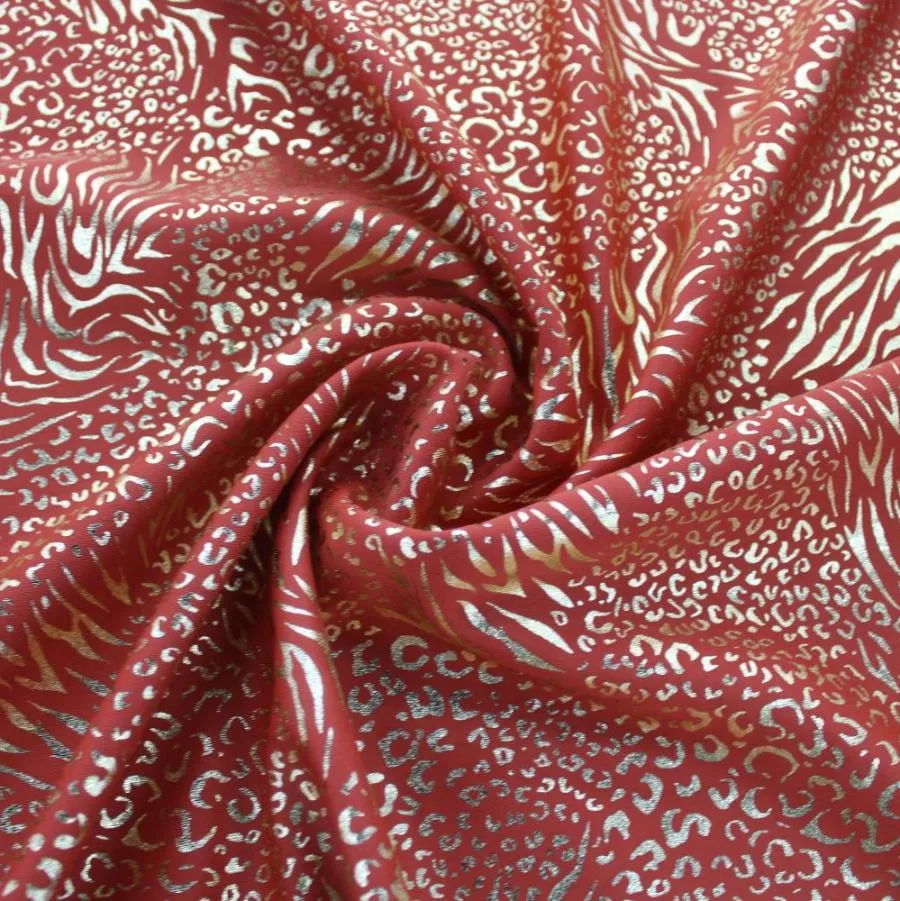 Scuba Foil Animal Print 150cm