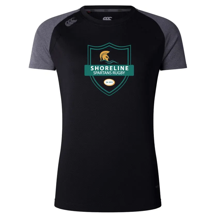 Shoreline Spartans Women's Elite Training Tee by Canterbury