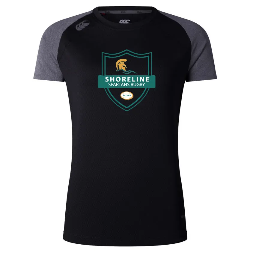 Shoreline Spartans Women's Elite Training Tee by Canterbury