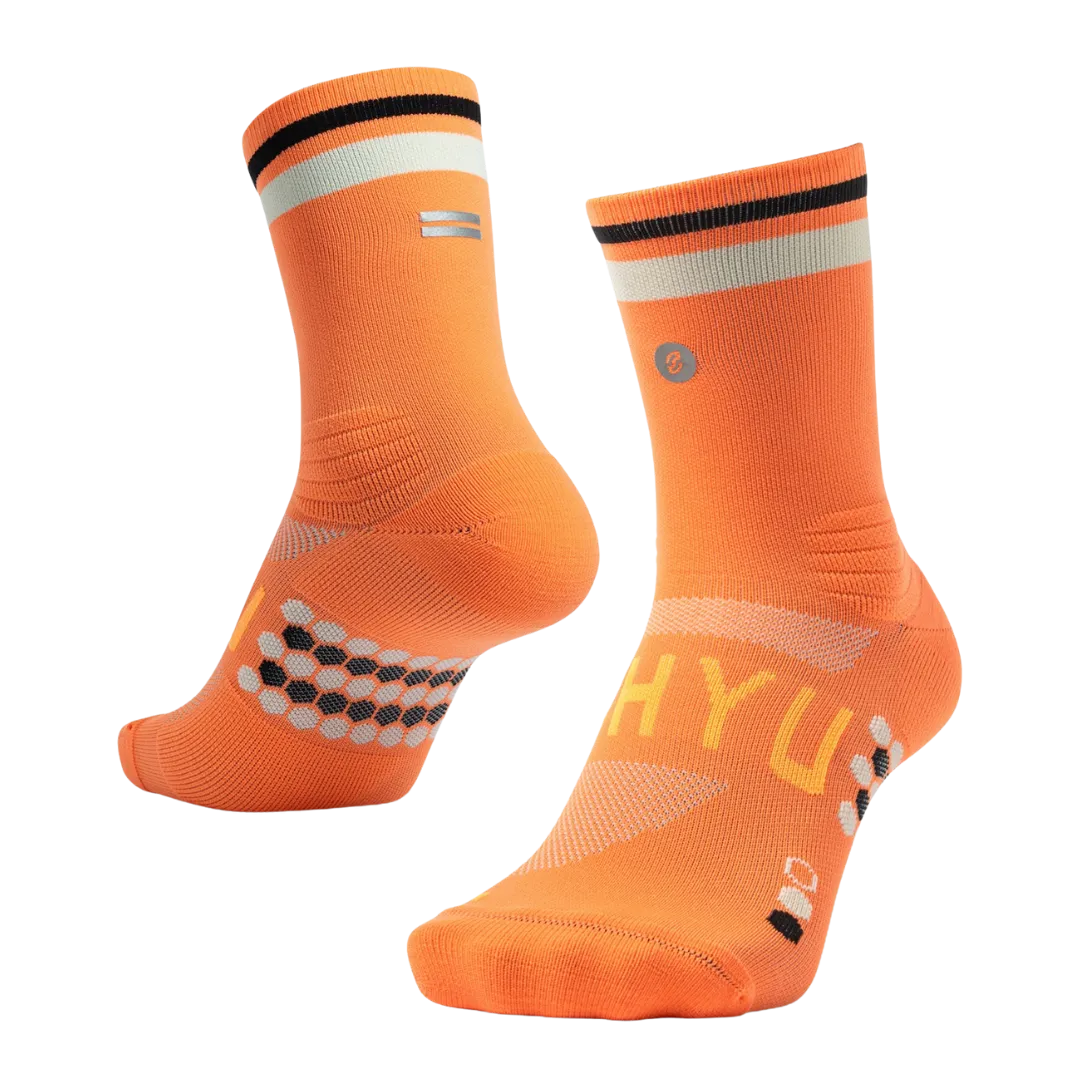 SHYU - Racing Socks - Mango/Cream/Black