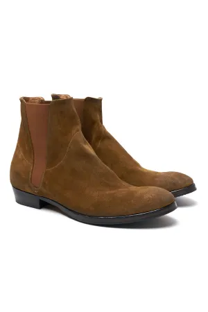 Silvano Sassetti Chelsea Boots Suede Brown