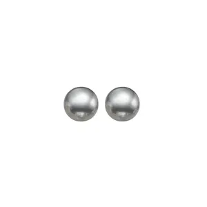 Silver (SLV 995) Classic Book Freshwater Pearls Fashion Earrings