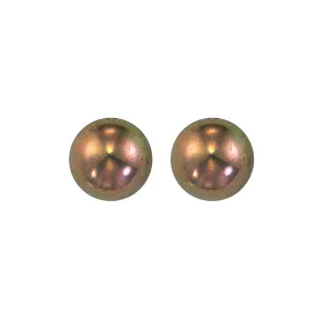 Silver (SLV 995) Classic Book Freshwater Pearls Fashion Earrings