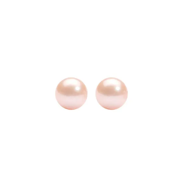 Silver (SLV 995) Classic Book Freshwater Pearls Fashion Earrings