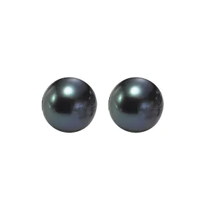 Silver (SLV 995) Classic Book Freshwater Pearls Fashion Earrings