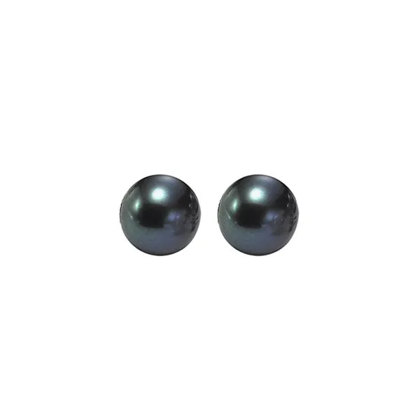 Silver (SLV 995) Classic Book Freshwater Pearls Fashion Earrings