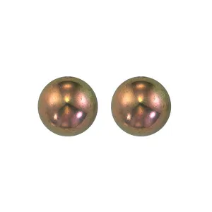Silver (SLV 995) Classic Book Freshwater Pearls Fashion Earrings