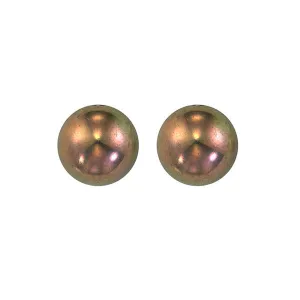 Silver (SLV 995) Classic Book Freshwater Pearls Fashion Earrings
