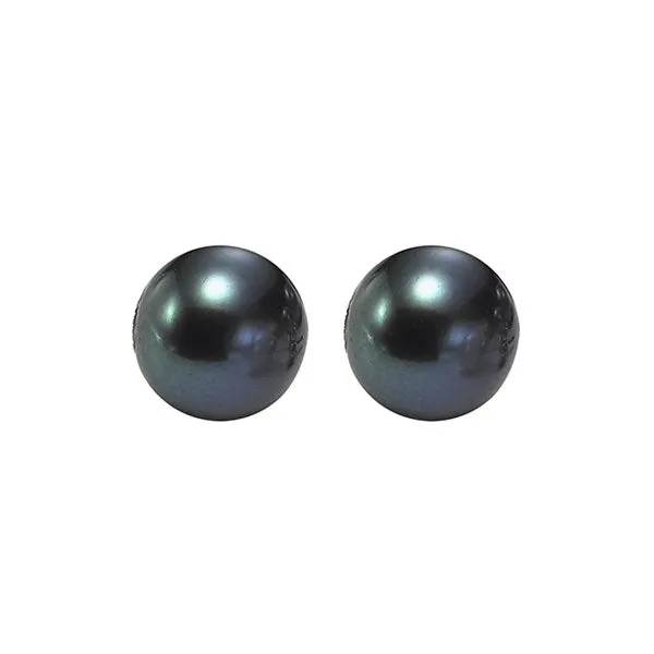 Silver (SLV 995) Classic Book Freshwater Pearls Fashion Earrings