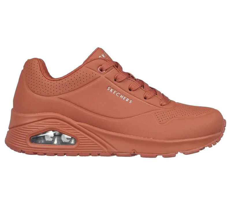 Skechers Ladies Tekkies UNO Rust