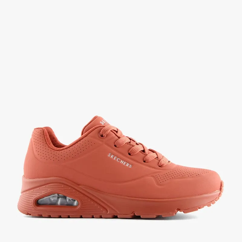 Skechers Ladies Tekkies UNO Rust