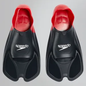 SPEEDO BIOFUSE FIN RED BLACK