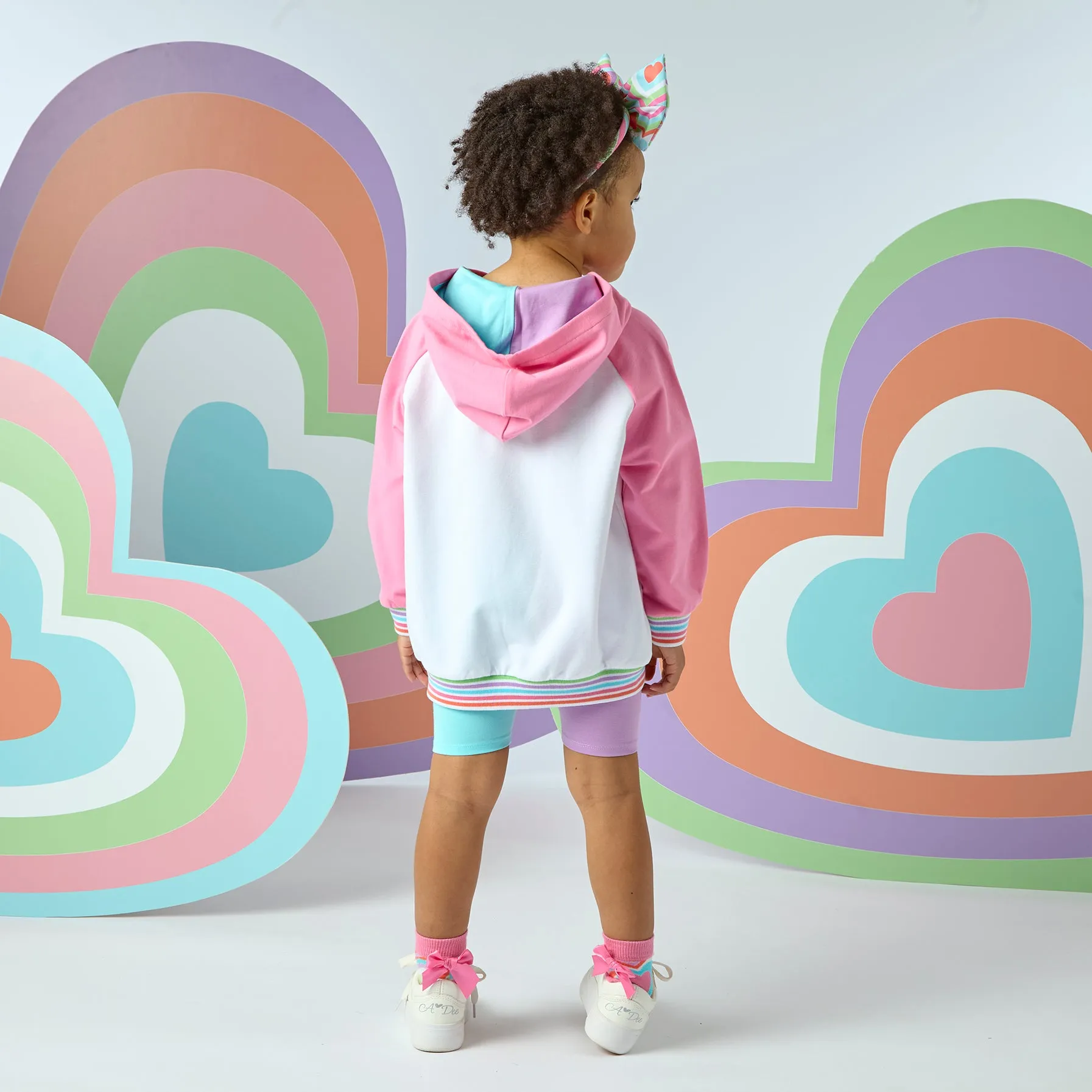 SS25 A Dee Eloise Hoodie Cycle Shorts Set