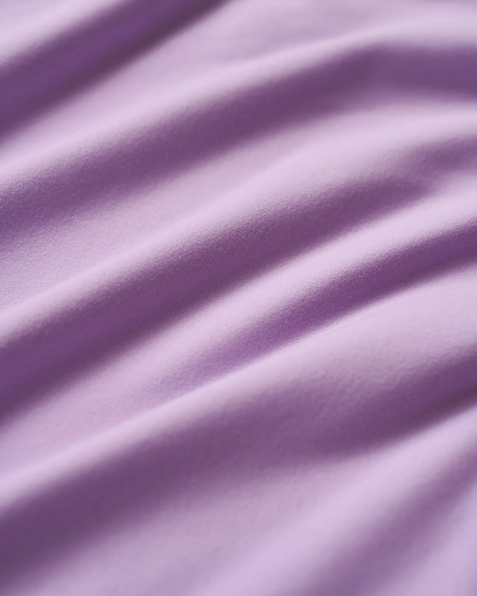 Staple Long Sleeve Cropped Tee - Pale Lilac