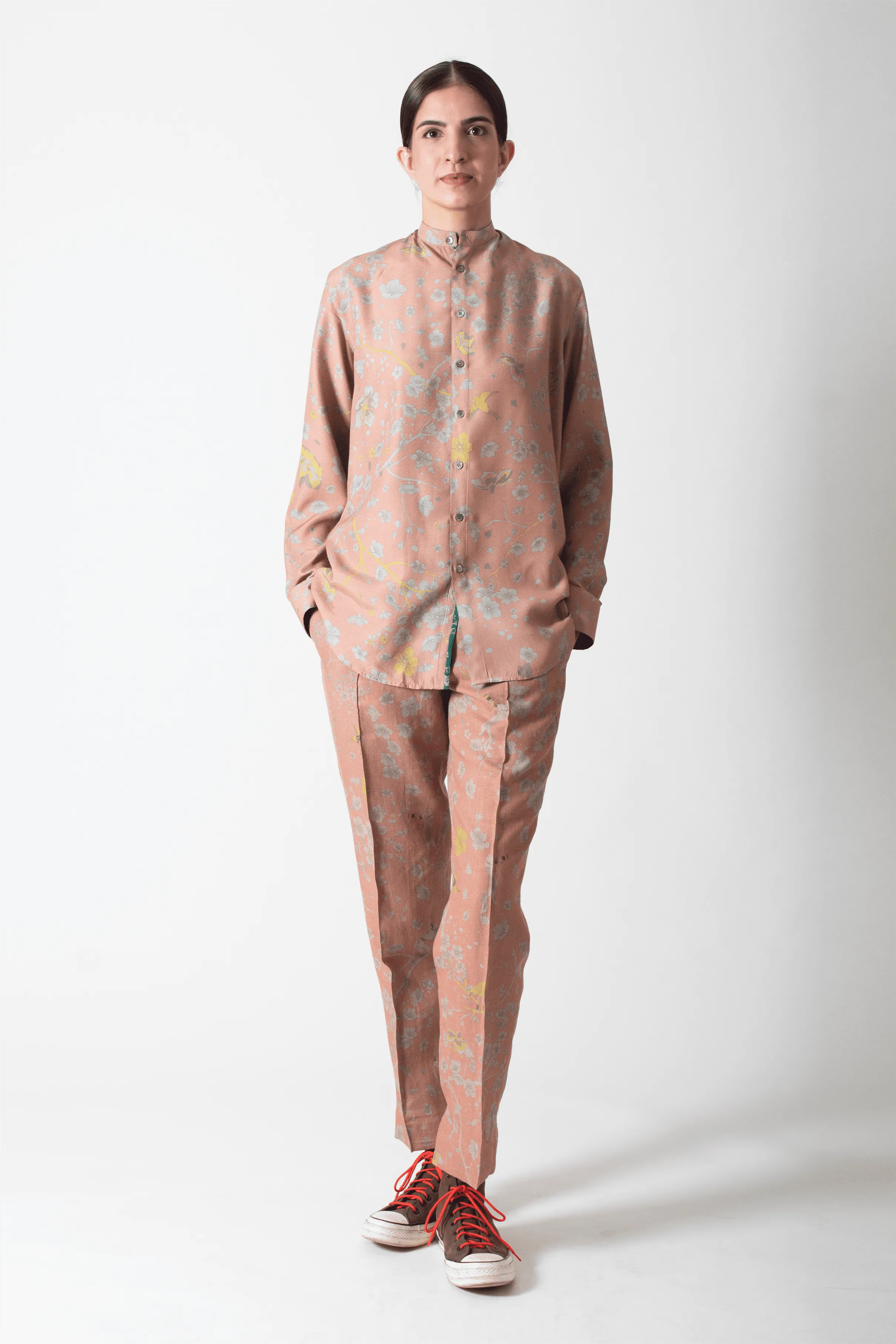 SUKETDHIR   I   Shirt   I   Forest Blossom Print    I   WS414MT39
