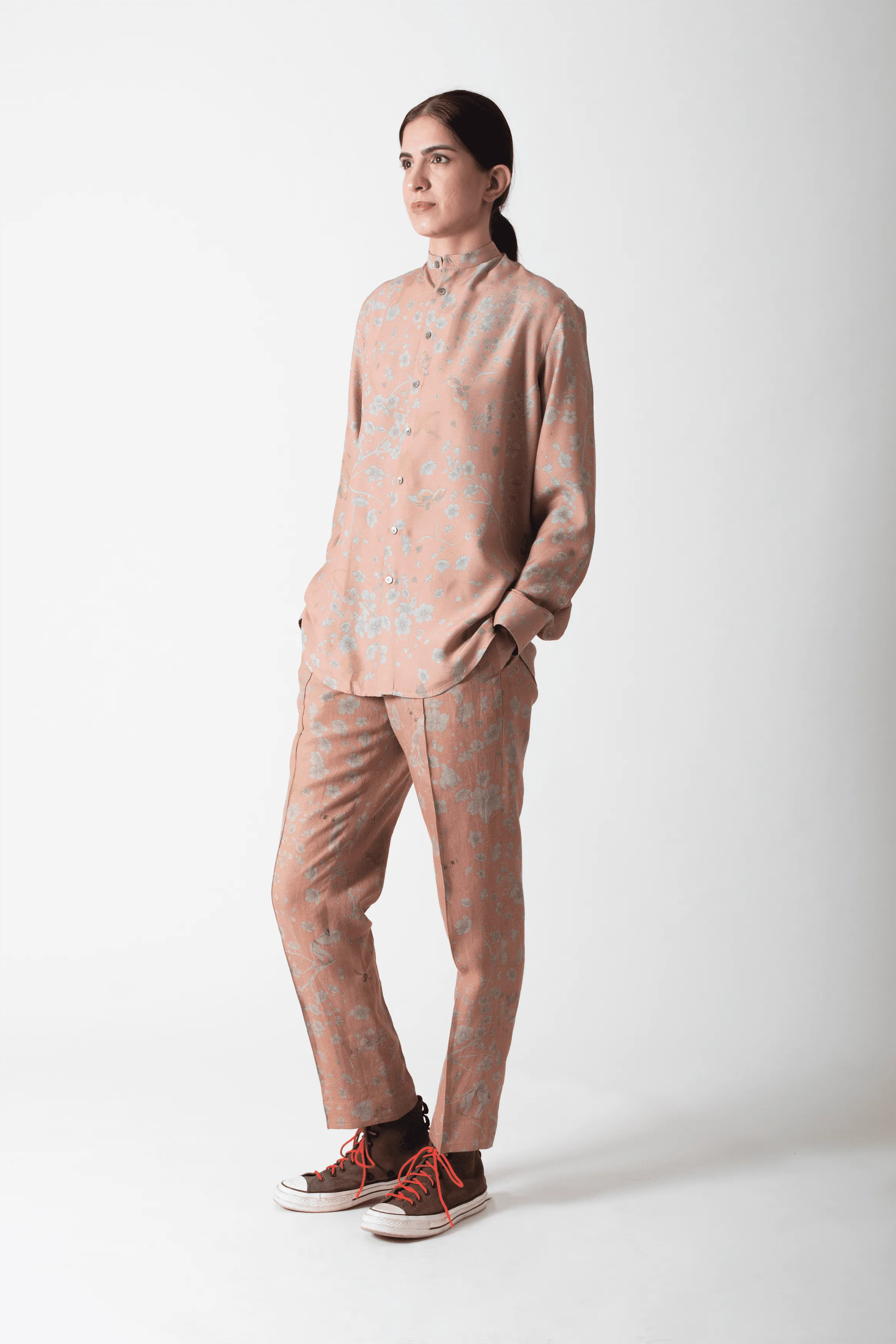 SUKETDHIR   I   Shirt   I   Forest Blossom Print    I   WS414MT39