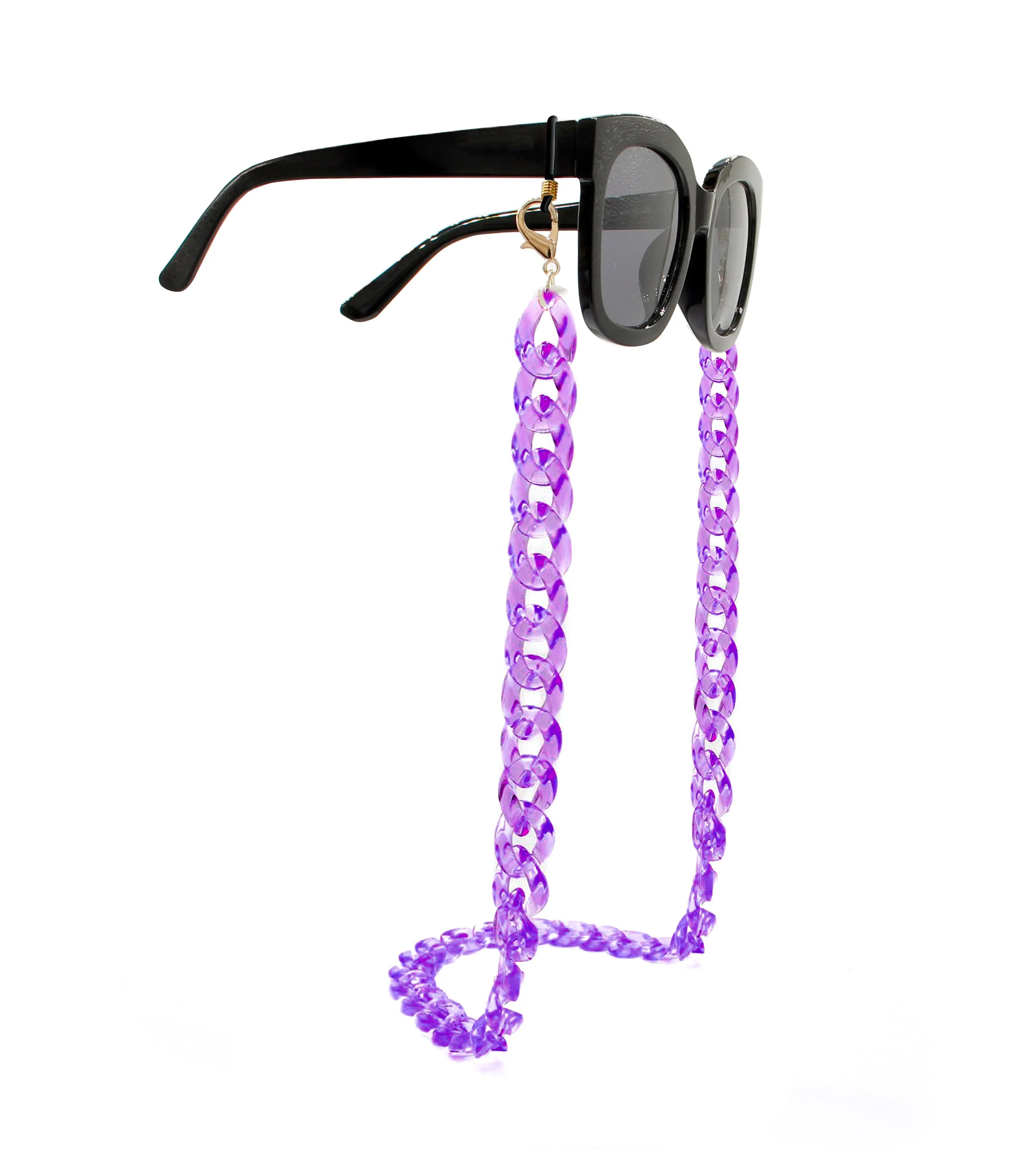 sunglasses & masks chains - cuban links - large