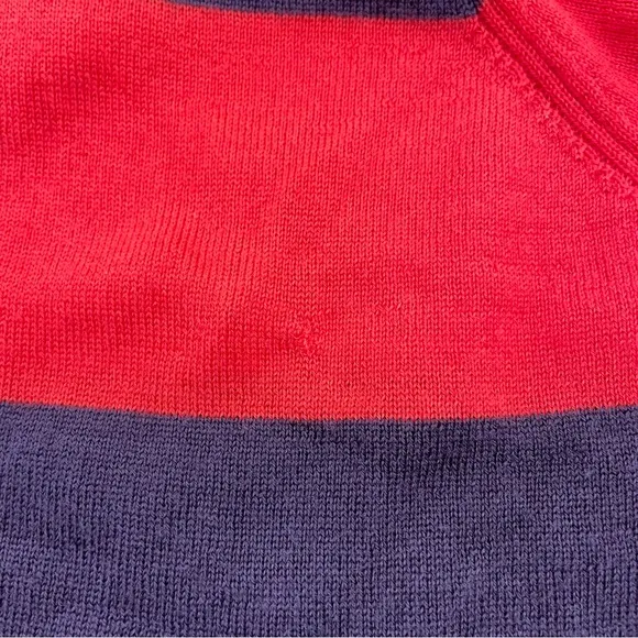 Sweaty Betty Rebel Merino Wool Sweater Aubergine Red Color Block Size Small NWT