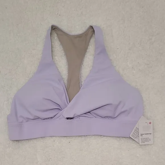 Sweet Awakenings Nulu Fabric Buttery Soft Sweat Wicking Yoga Bra B/C Cup