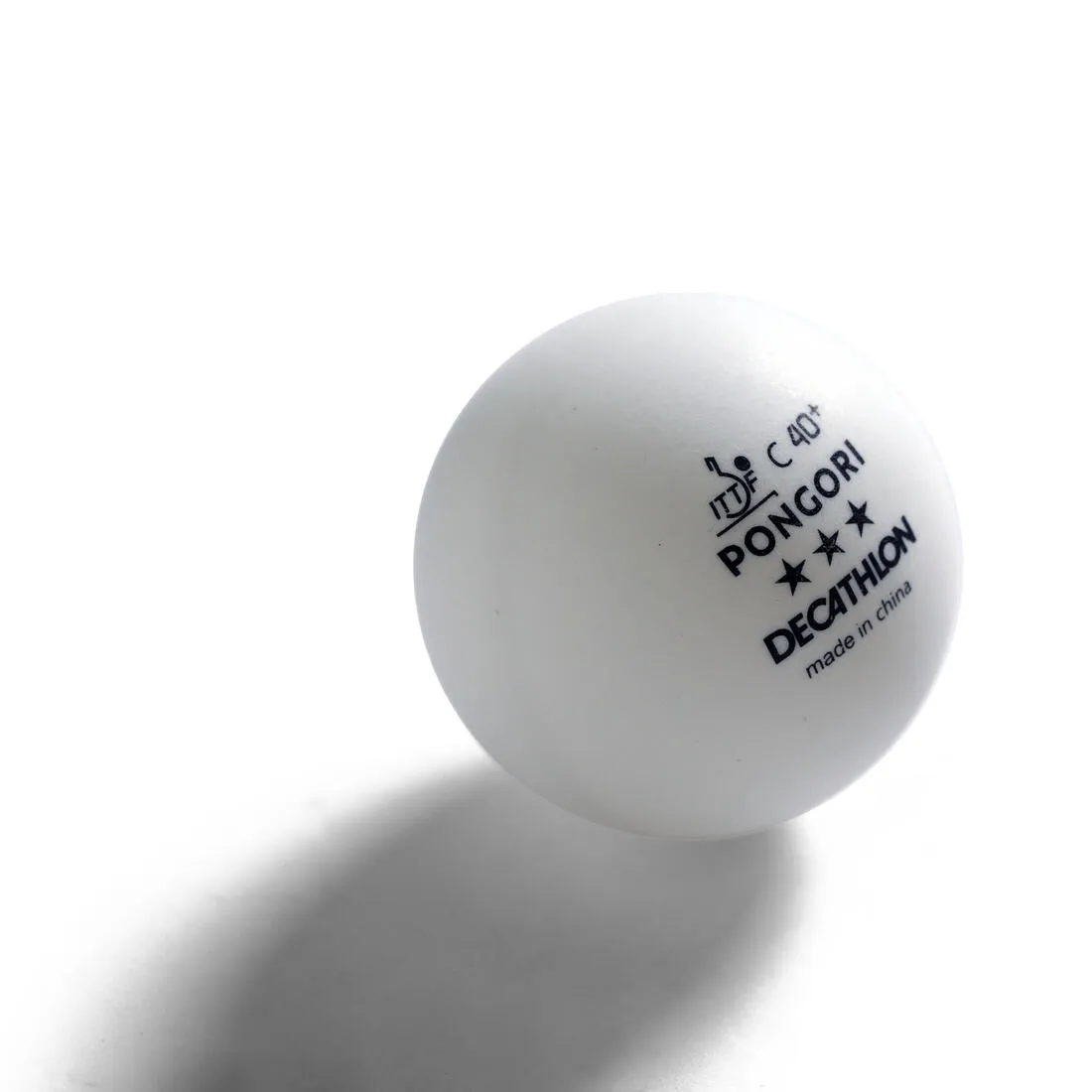 Table Tennis Balls TTB 900C 40  3* x 4 - White