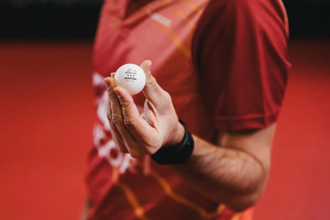 Table Tennis Balls TTB 900C 40  3* x 4 - White