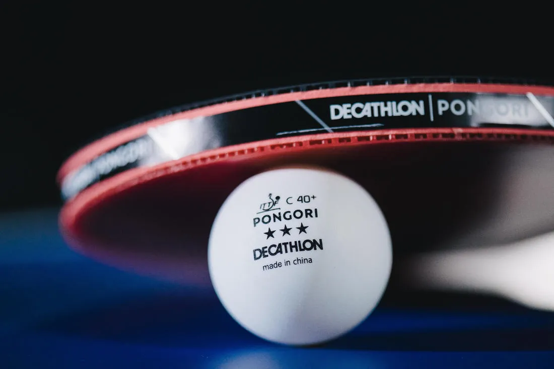 Table Tennis Balls TTB 900C 40  3* x 4 - White