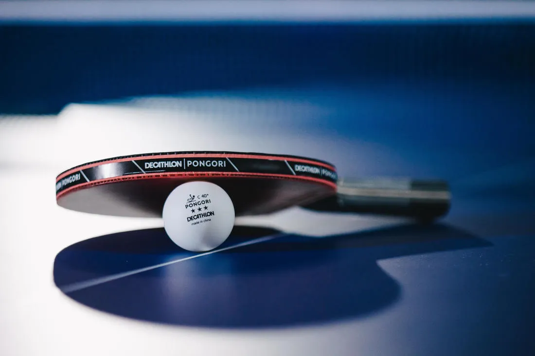 Table Tennis Balls TTB 900C 40  3* x 4 - White