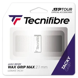 Tecnifibre Wax Grip Max Replacement Grip (White)