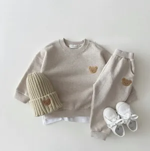 Teddy Bear Jogger Set- Lightweight Cotton