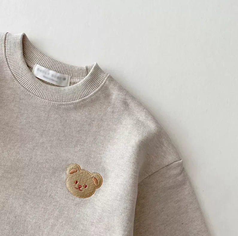 Teddy Bear Jogger Set- Lightweight Cotton