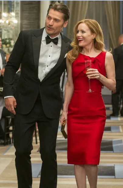 The Other Woman Leslie Mann Red Dress Short Red Satin Cocktail Homecoming Dress