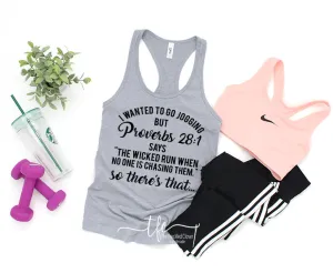 {The Wicked Run When No One Is Chasing Them} Tank