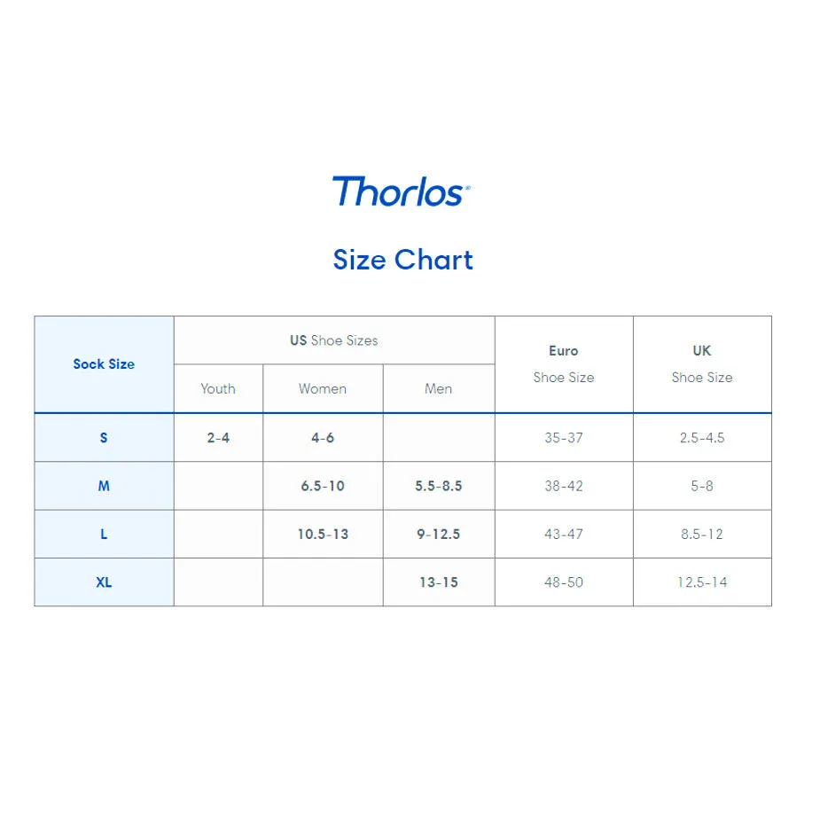 Thorlo TX Unisex Crew Socks (Black)