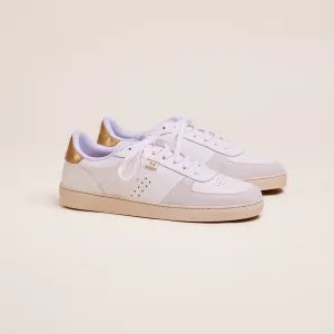 Trainers MARIE White & Gold