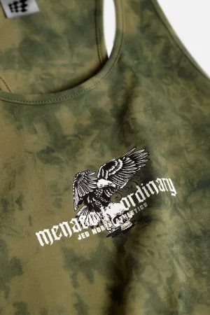 Training Stringer - Tie Dye Green