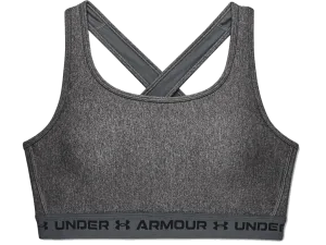 UA Women's Armour® Mid Crossback Heather Sports Bra
