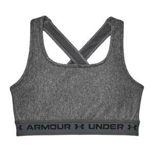UA Women's Armour® Mid Crossback Heather Sports Bra