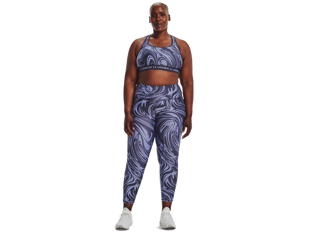 UA Women's Armour® Mid Crossback Print Sports Bra