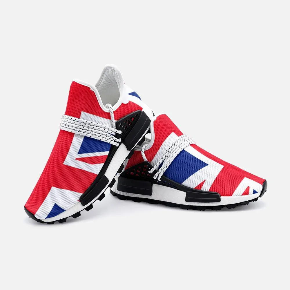 UK flag Unisex Lightweight Custom shoes