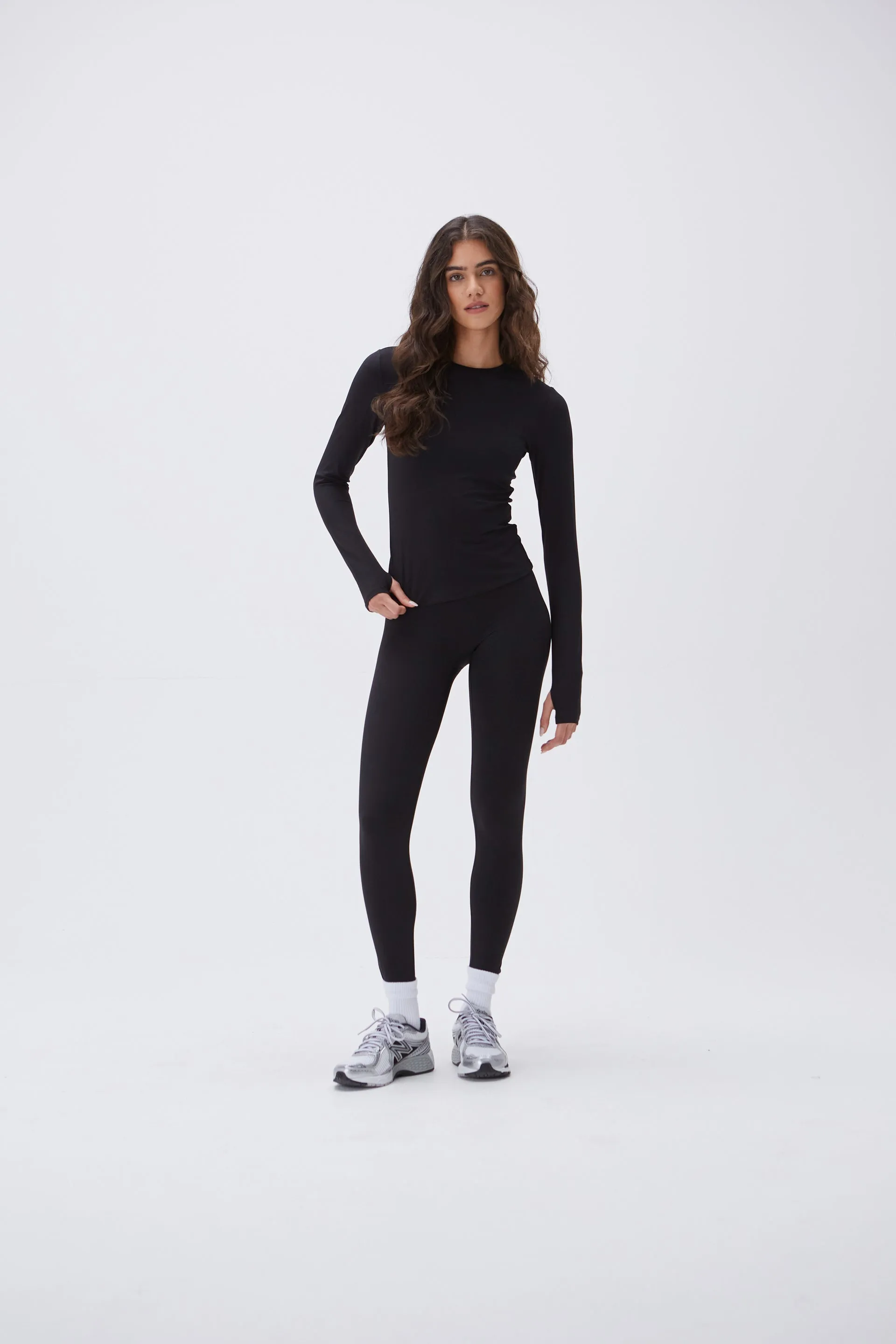 Ultimate Long Sleeve Top - Black