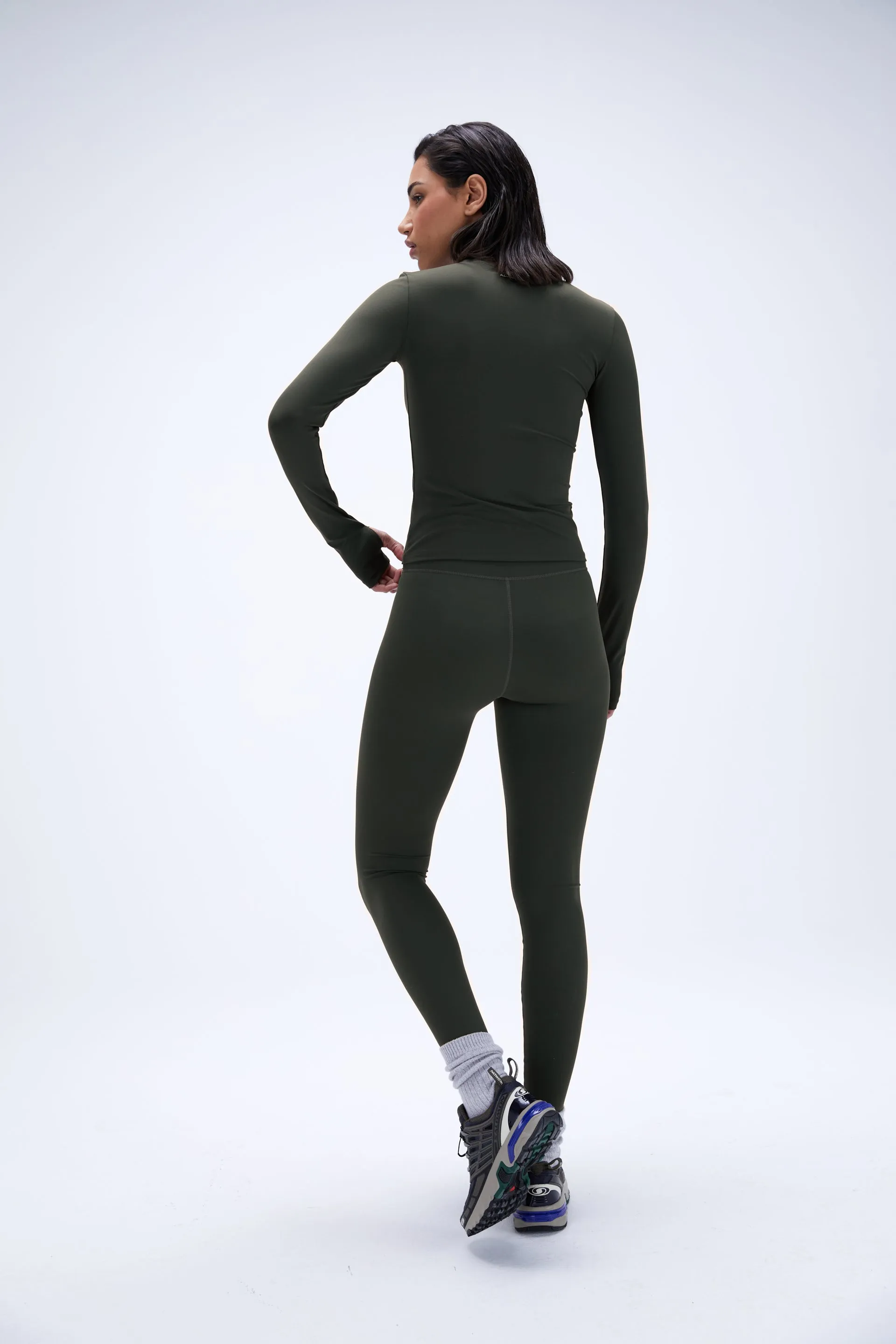 Ultimate Long Sleeve Top - Dark Olive
