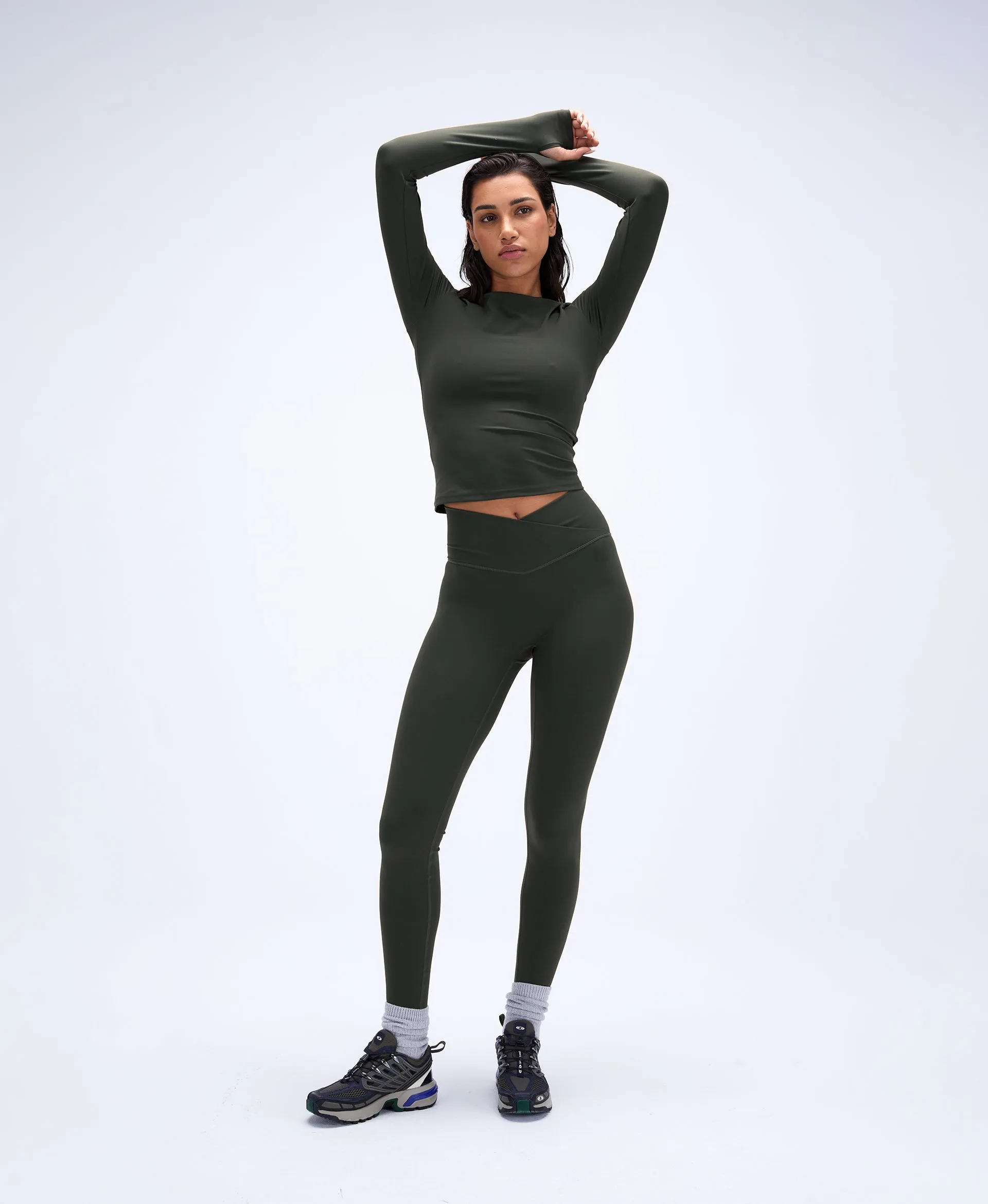 Ultimate Long Sleeve Top - Dark Olive