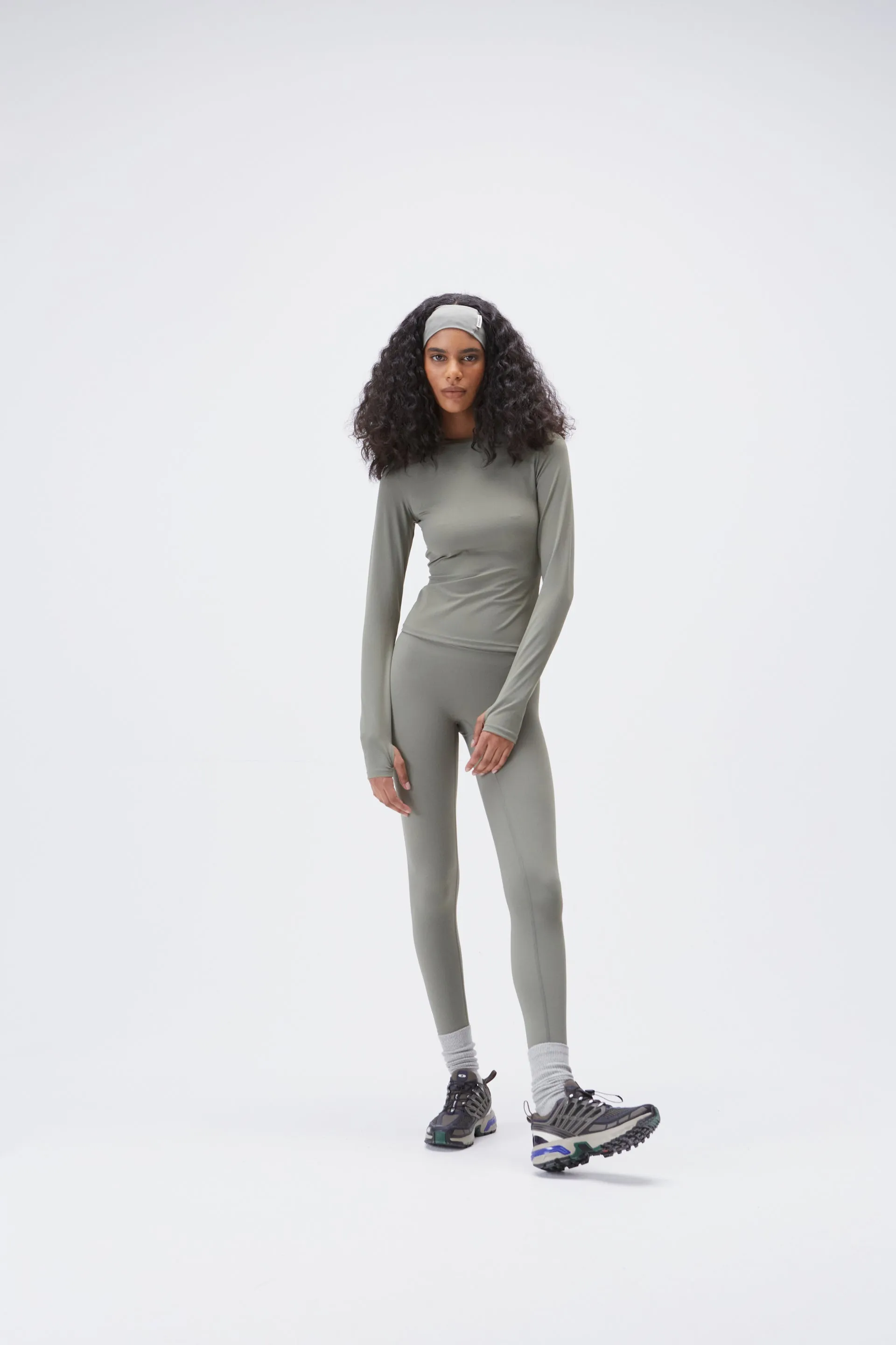 Ultimate Long Sleeve Top - Olive Green