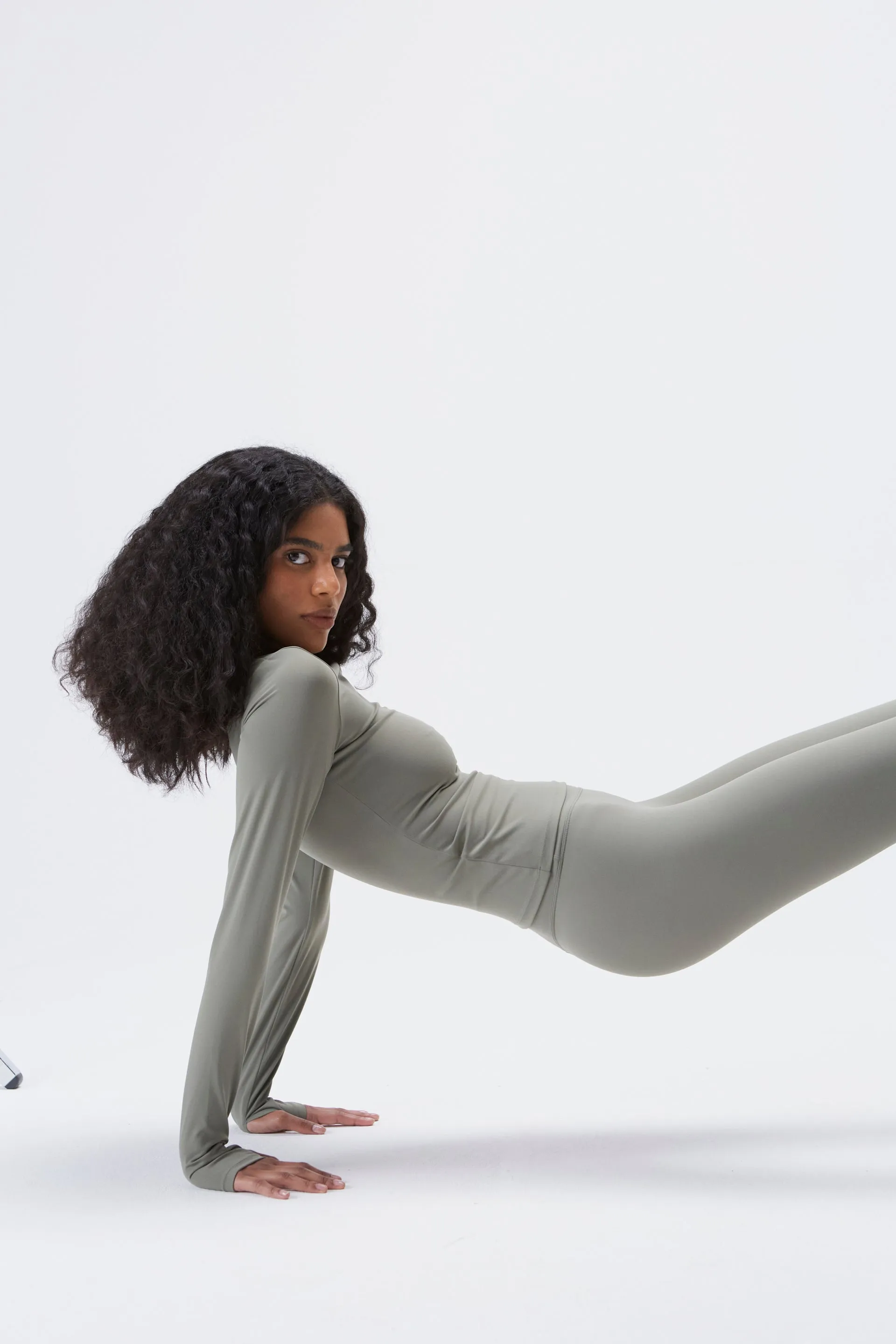 Ultimate Long Sleeve Top - Olive Green