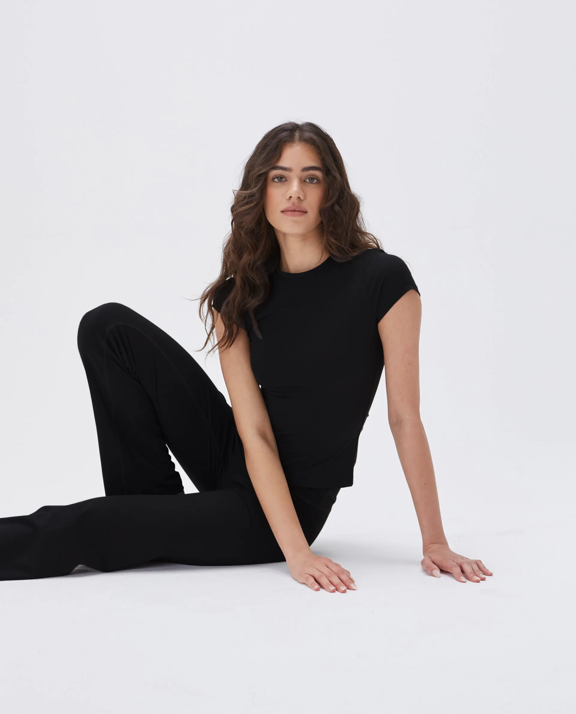 Ultimate Short Sleeve Top - Black