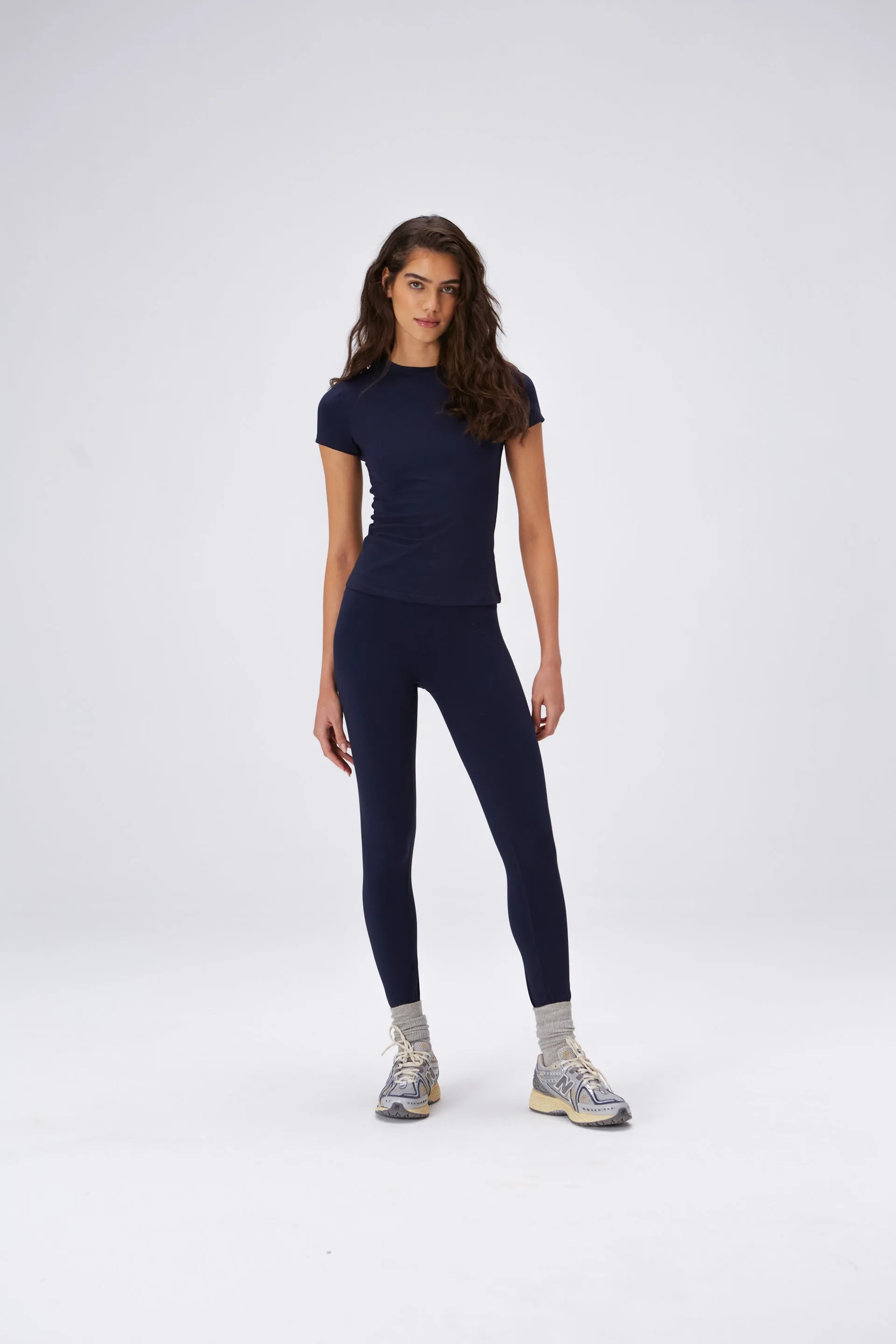 Ultimate Short Sleeve Top - Navy Blue