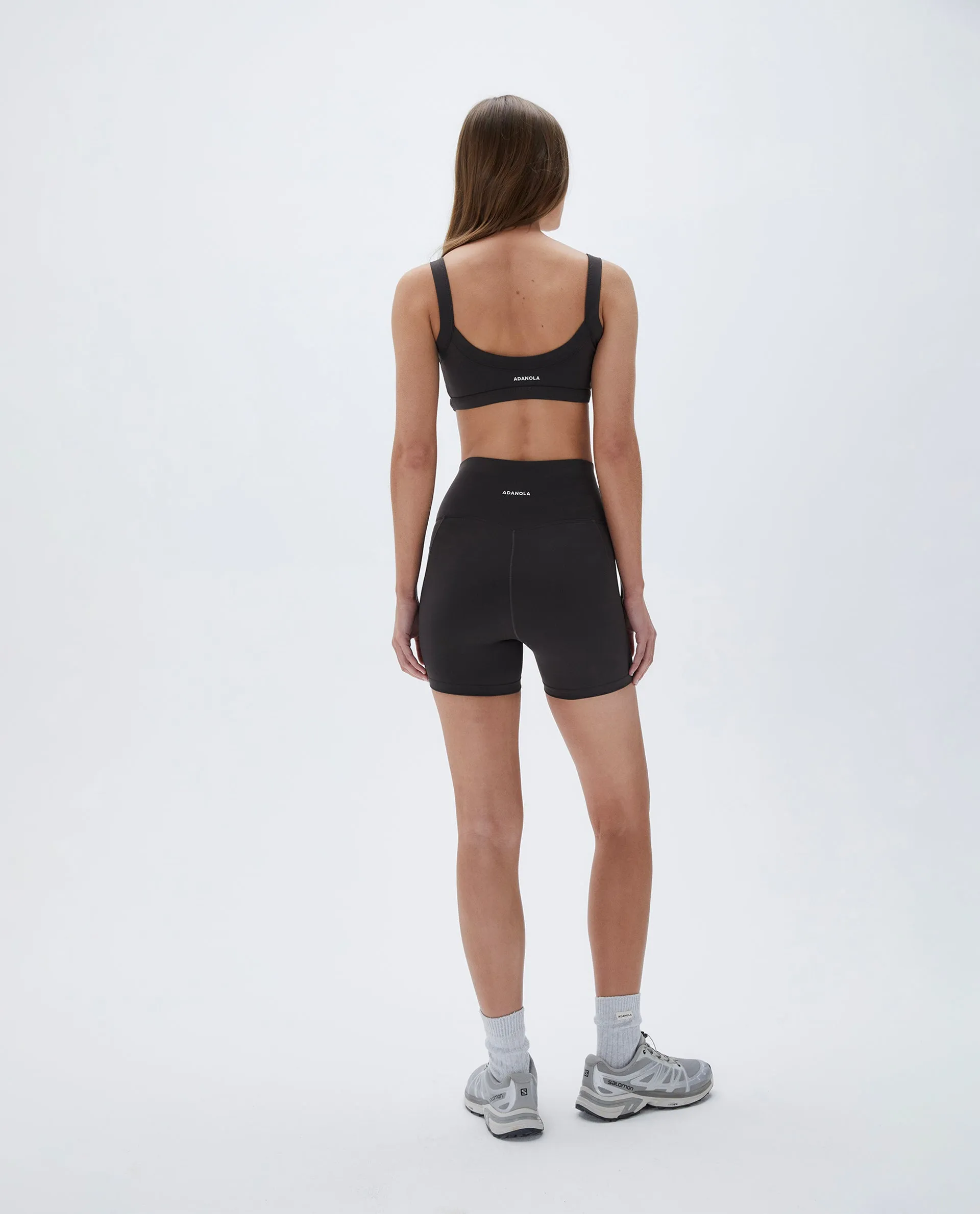 Ultimate Ultra Crop Pocket Shorts - Coffee Bean