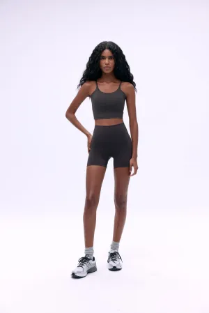 Ultimate Ultra Crop Shorts - Coffee Bean