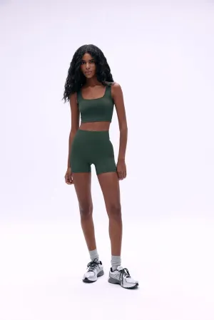Ultimate Ultra Crop Shorts - Dark Olive