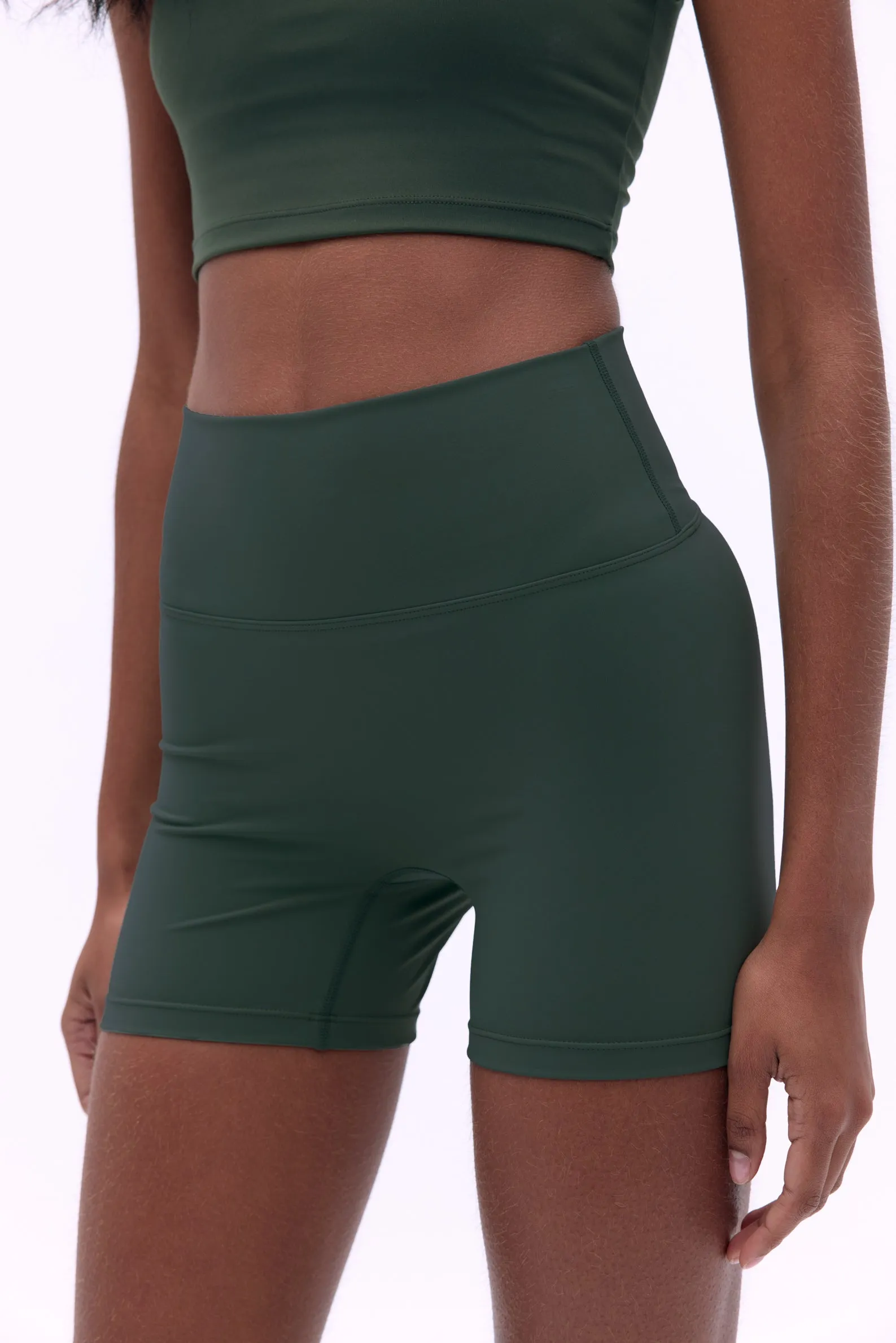 Ultimate Ultra Crop Shorts - Dark Olive
